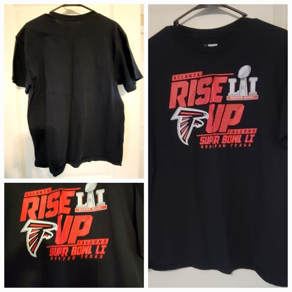 ☄️SUPER BOWL NFL THE FALCONS T-SHIRT - Picture 1 of 7